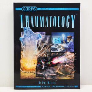 GURPS Fourth Edition Thaumatology Book Softcover RPG Steve Jackson Games 2016